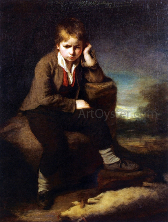  John Opie The Shepherd Boy - Art Print
