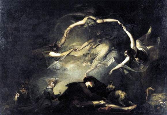  John Henry Fuseli The Shepherd's Dream - Art Print