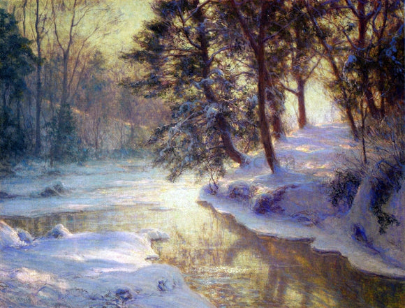  Walter Launt Palmer A Shining Stream - Art Print