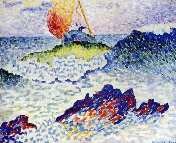  Henri Edmond Cross The Shipwreck - Art Print