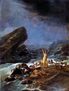  Francisco Jose de Goya Y Lucientes The Shipwreck - Art Print