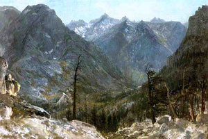  Albert Bierstadt The Sierra Nevadas - Art Print