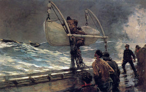  Winslow Homer The Signal of Distress - Art Print