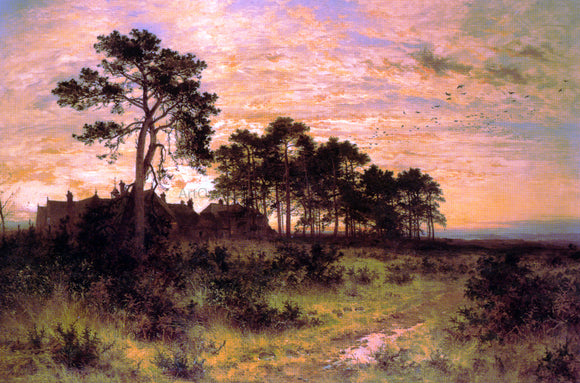  Benjamin Williams Leader The Silent Evening Hour - Art Print