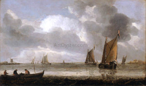  Abraham Van Beyeren The Silver Seascape - Art Print