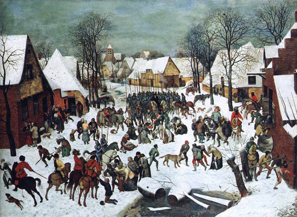  The Elder Pieter Bruegel The Slaughter of the Innocents - Art Print