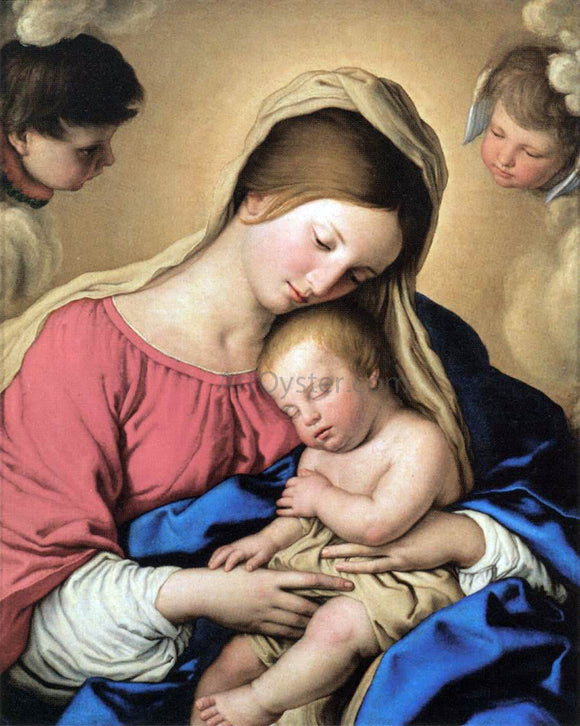  Sassoferrato The Sleep of the Infant Jesus - Art Print