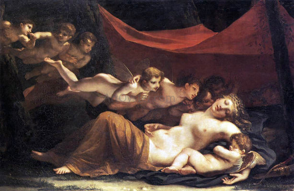  Marie-Constance Mayer The Sleep of Venus and Cupid - Art Print