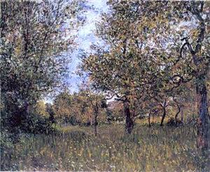  Alfred Sisley The Small Meadow at By - Art Print