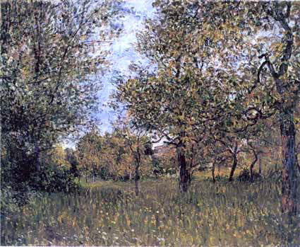  Alfred Sisley The Small Meadow at By - Art Print