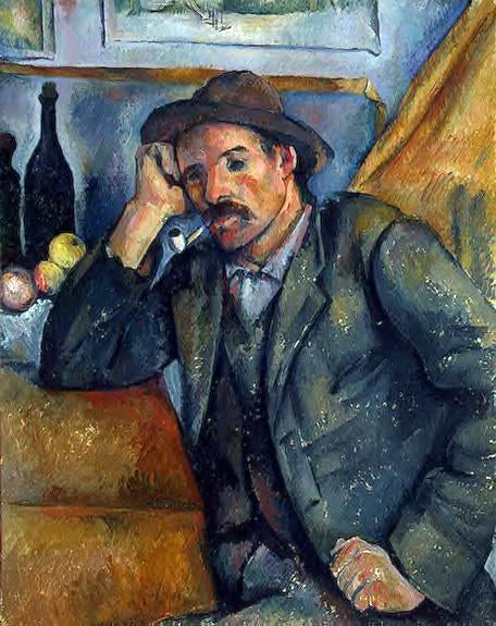  Paul Cezanne The Smoker - Art Print