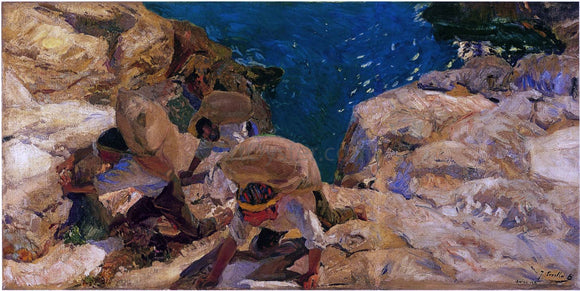  Joaquin Sorolla Y Bastida The Smugglers - Art Print