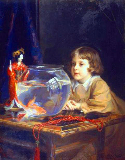  Philip Alexius De Laszlo The Son of the Artist - Art Print