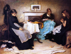  Frank Holl The Song of the Shirt - Art Print