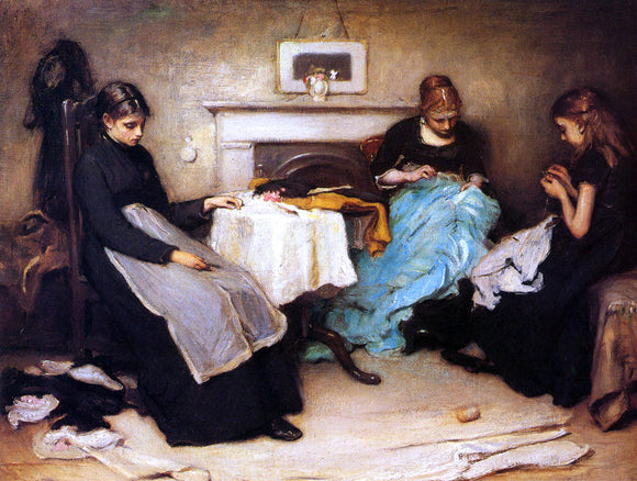  Frank Holl The Song of the Shirt - Art Print