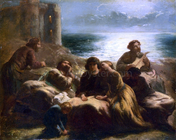  Paul R I The Song of the Troubadours - Art Print