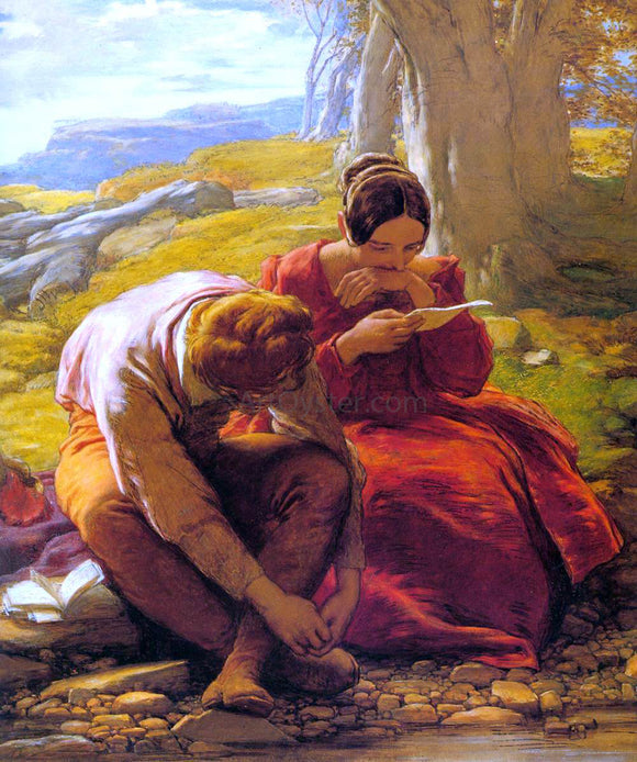  William Mulready The Sonnet - Art Print