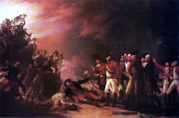  John Trumbull The Sortie Made by the Garrison of Gibralter - Art Print