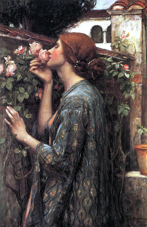  John William Waterhouse The Soul of the Rose - Art Print