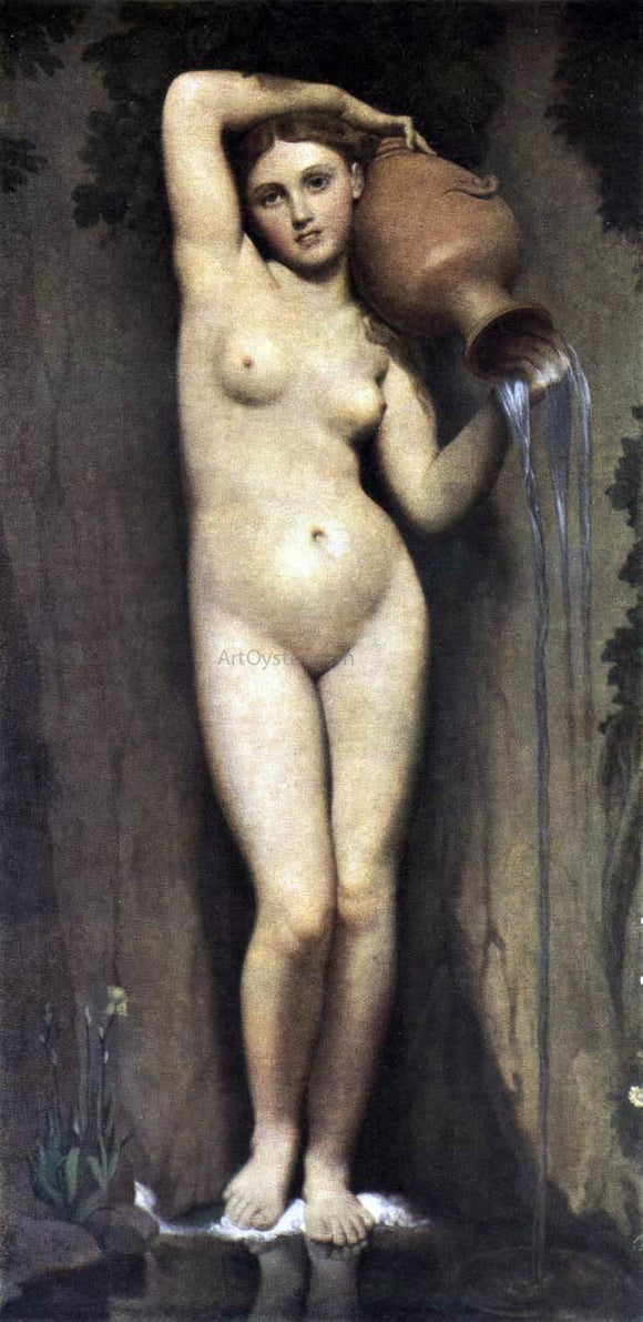  Jean-Auguste-Dominique Ingres The Source - Art Print