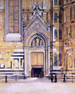  Henry Roderick Newman The South Door of the Duomo - Art Print