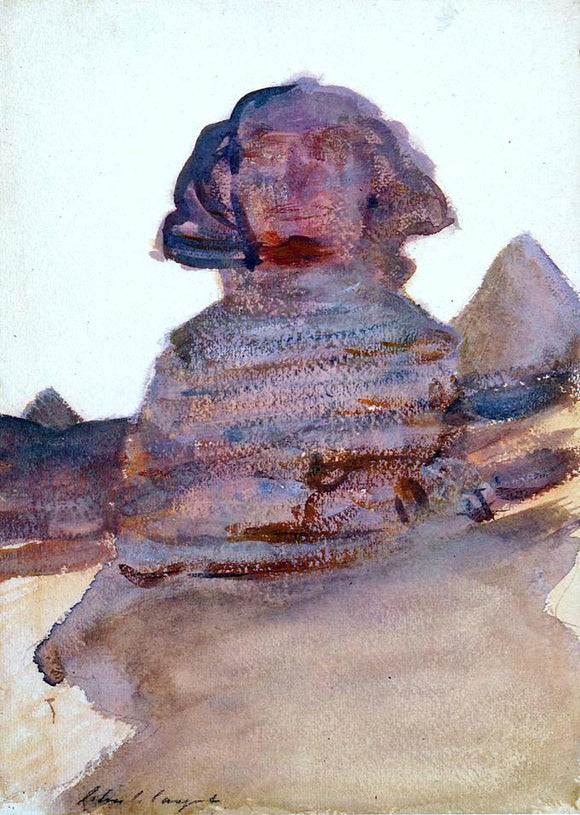  John Singer Sargent The Sphinx - Art Print