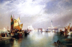  Thomas Moran The Splendor of Venice - Art Print