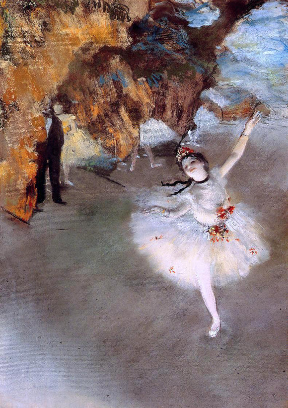  Edgar Degas A Star (also known as Dancer on Stage) - Art Print