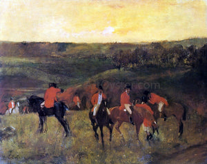  Edgar Degas The Start of the Hunt - Art Print