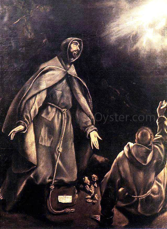  El Greco The Stigmatization of St Francis - Art Print