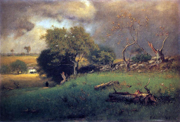  George Inness The Storm - Art Print