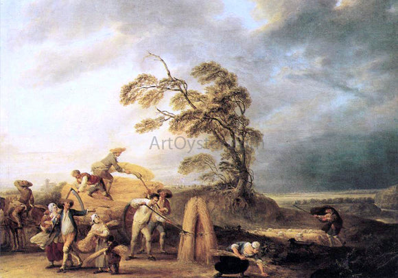  Louis-Joseph Watteau The Storm - Art Print