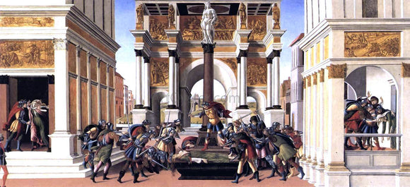  Sandro Botticelli The Story of Lucretia - Art Print