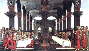  Sandro Botticelli The Story of Nastagio degli Onesti (forth episode) - Art Print