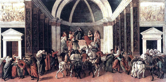  Sandro Botticelli The Story of Virginia - Art Print
