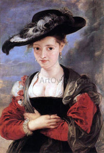  Peter Paul Rubens The Straw Hat - Art Print