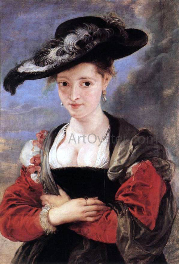  Peter Paul Rubens The Straw Hat - Art Print