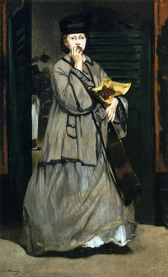  Edouard Manet The Street Singer - Art Print