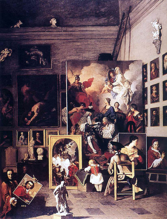  Pierre Subleyras The Studio of the Painter - Art Print