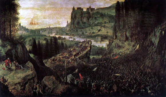  The Elder Pieter Bruegel The Suicide of Saul - Art Print