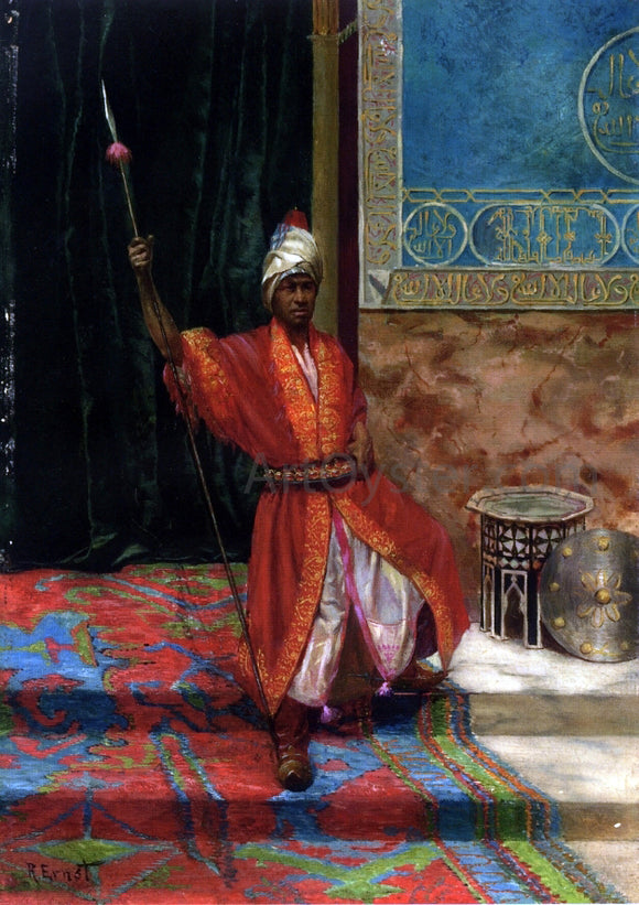  Rudolph Ernst The Sultan's Guard - Art Print