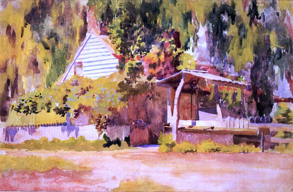  Thomas Pollock Anschutz The Summer House - Art Print