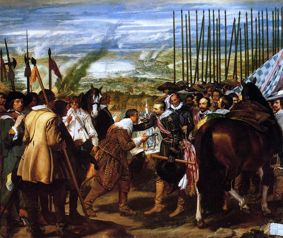  Diego Velazquez The Surrender of Breda (also known as The Lances) - Art Print