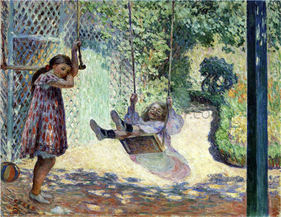  Henri Lebasque The Swing - Art Print