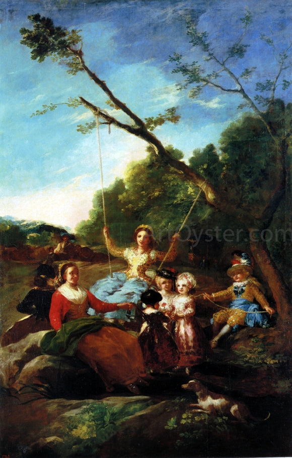  Francisco Jose de Goya Y Lucientes The Swing - Art Print