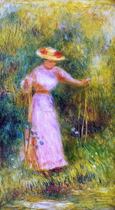  Pierre Auguste Renoir The Swing - Art Print