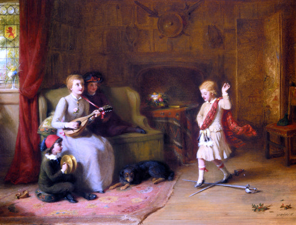  George Bernard ONeill The Sword Dance - Art Print
