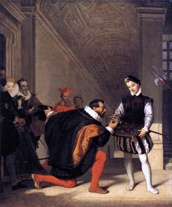  Jean-Auguste-Dominique Ingres The Sword of Henry IV - Art Print