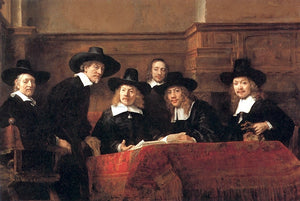  Rembrandt Van Rijn Syndics - Art Print