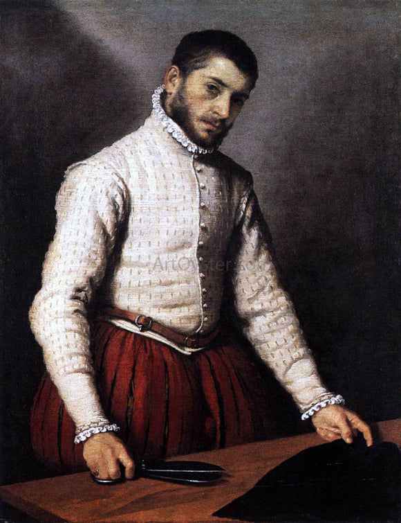  Giovanni Battista Moroni The Tailor - Art Print